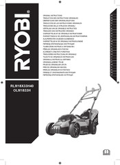 Ryobi RLM18X33H40 Traduction Des Instructions Originales