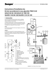 Swegon TBXZ-5-42 Instructions D'installation