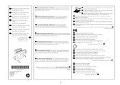 Hp DesignJet T1600 Série Instructions D'assemblage