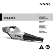 Stihl BGA 85 Notice D'emploi