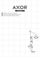 Hansgrohe Axor Montreux 16570 1 Série Instructions De Montage / Mode D'emploi / Garantie