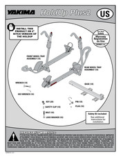 Yakima HoldUp Plus2 Mode D'emploi