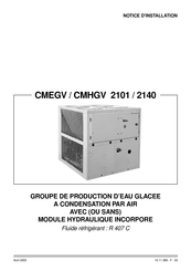 Technibel CMHGV 2140 Notice D'installation
