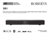 Roberts SB1 Mode D'emploi