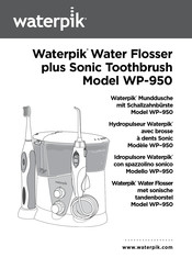 Waterpik WP-950 Mode D'emploi