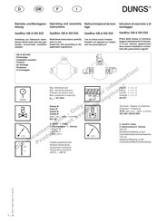 Dungs GasBloc GB-A 055 E02 Notice D'emploi Et De Montage