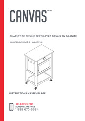 Canvas 168-0073-8 Instructions D'assemblage