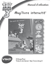 VTech Disney TOY STORY 3 Magi'livre interactif Manuel D'utilisation