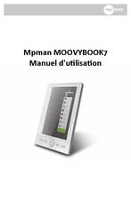 MPMan MOOVYBOOK7 Manuel D'utilisation