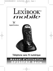 LEXIBOOK mobile DP290FRZ Série Manuel D'utilisation