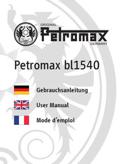 Petromax bl1540 Mode D'emploi