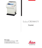 Leica Microsystems CM1900 UV Mode D'emploi