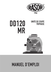 RASOR DD120 MR Manuel D'emploi