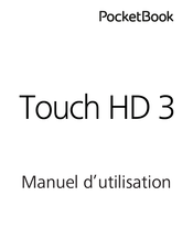 Pocketbook Touch HD 3 Manuel D'utilisation
