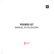Woodpecker YKX800-Q7 Manuel D'utilisation
