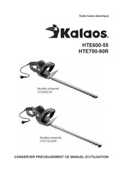 Kalaos HTE600-55 Manuel D'utilisation