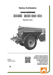 Amazone ZG-B 8200 Super Notice D'utilisation