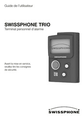 SwissPhone TRIO Guide De L'utilisateur