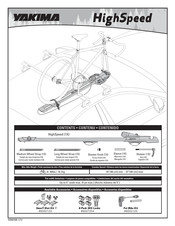 Yakima HighSpeed Mode D'emploi