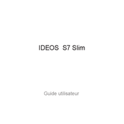 Huawei IDEOS S7 Slim Guide Utilisateur