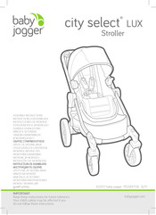 Baby Jogger city select LUX Instructions D'assemblage