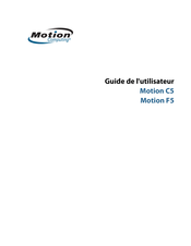 Motion Computing C5 Guide De L'utilisateur
