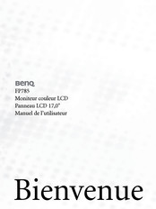 BenQ FP785 Manuel De L'utilisateur