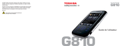 Toshiba PORTEGE G810 Guide De L'utilisateur