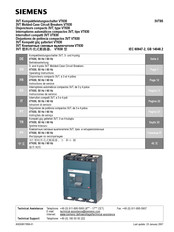 Siemens VT630 Instructions De Service