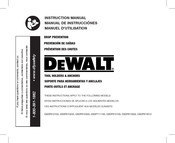 DeWalt DXDP813002 Manuel D'utilisation