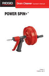 RIDGID POWER SPIN+ Mode D'emploi