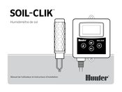 Hunter SOIL-CLIK Manuel De L'utilisateur Et Instructions D'installation