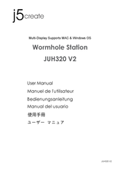 J5create Wormhole Station JUH320 V2 Guide De L'utilisateur