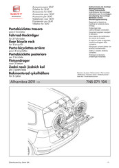 Seat 7N5 071 104 Instructions De Montage