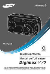 Samsung Digimax V70 Manuel De L'utilisateur