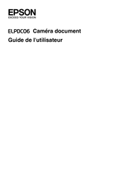 Epson ELPDC06 Guide De L'utilisateur
