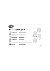 Hella KL-X Junior plus Instructions De Montage