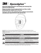 3M Speedglas G5-01 Directives D'utilisation