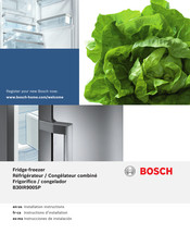 Bosch B30IR900SP Instructions D'installation
