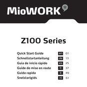 Mio Work Z100 Série Guide De Mise En Route