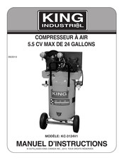 King Industrial KC-3124V1 Manuel D'instructions
