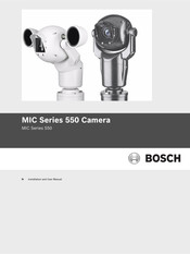 Bosch MIC 550 Série Manuel D'installation Et D'utilisation