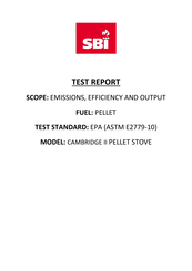 SBI CAMBRIDGE II Mode D'emploi