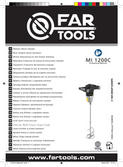 Far Tools MI 1200C Notice Originale