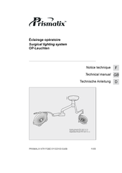 Maquet PRISMALIX PRX 6601 SA/T Notice Technique