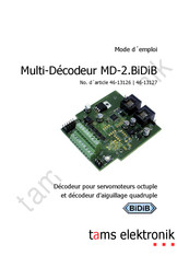 BiDiB 46-13127 Mode D'emploi