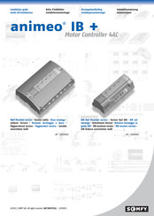 SOMFY animeo IB + Mode D'emploi