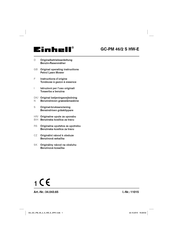 EINHELL GC-PM 46/2 S HW-E Instructions D'origine