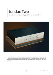 Junilabs Jundac Two Mode D'emploi