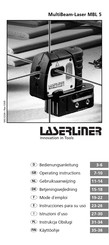 LaserLiner MultiBeam-Laser MBL 5 Mode D'emploi